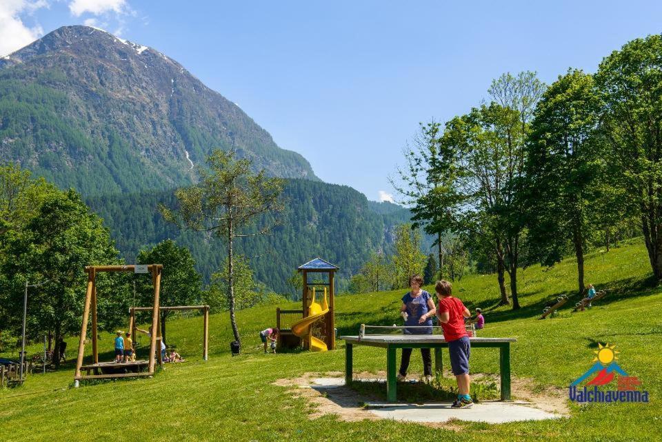 Mansarda Vista Lago A Campodolcino Kültér fotó